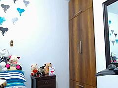 Watch Latina's Huge Natural Tits Bounce on Webcam Show