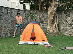 small tits teen stepsister avery cristy slobbers stepbrother's big prick