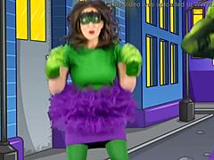 alyssa from bounce patrol in clothed scene