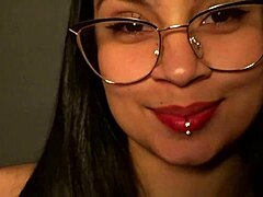 Why does this hot latina devour big cocks like she's crazy for cum?