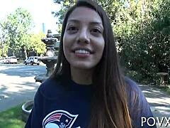 Teen POV hardcore banging story