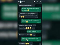 whatsapp chat with uni friend turns into fucking her wet pussy 😏