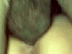 cuckold sits back as wife gets taken hard