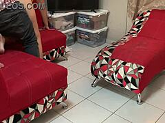 stepsister cleans house while i fantasize about fucking her peruvian big ass