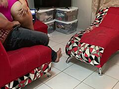 stepsister cleans house while i fantasize about fucking her peruvian big ass