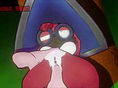 Moji被兔子玩具操😈