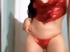 Peruvian teen twerking big ass live 😈