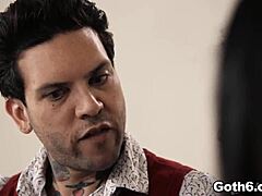 Epic Threesome Fuck Fest With Adria Rae And Joanna Angel On Couch