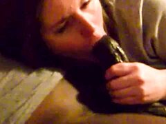 Thick White Girl Handles Big Black Cock