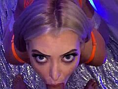 Linzee Ryder acts like a milf barbie in pov scenes.