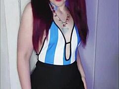 shyyfxx the argentinian redhead babe loves sucking cock in pov