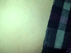 Amateur girlfriend with big ass pounded by monster cock in garage.