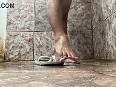 ebony feet fetish video