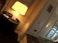 Abigail Mac's hardcore backstage fucking with big tits and cumshot