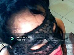 check out this latina teen taking a huge cock in her ass, moaning wildly