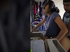 A good woman serves her man wild sex while I wash dishes