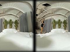 milf nanny gives blowjob in doggystyle and cowgirl positions