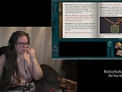 Naked scarlet plays with her big ass 😍 part 3