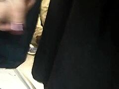 she jerks me off on the metro bus