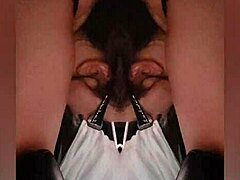 BBW Snowbunny Sucks Boss's Cock in Office on Clock