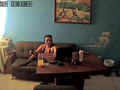 i discover my mom's slut doing webcam with strangers