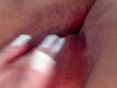 Naughty teen teases with her pussy provocatively