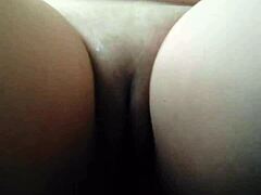 Filming my girlfriend touching herself secretly