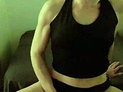 Hot Belgian Milf Teases with Intense Toy Play