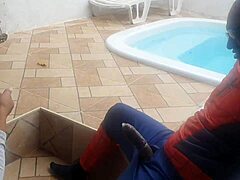 Mais um dia de gravação com Paty Bumbum e Branca de Neve