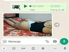 a steamy whatsapp chat unfolds with my wild veneca escort.