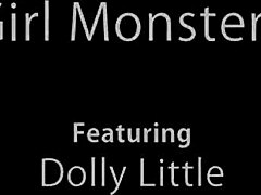 terrible how dolly little 18+ jumps on dildo in pussy play