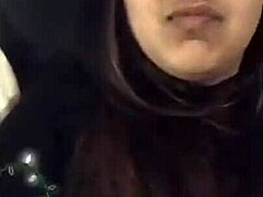 i saw this college babe teazing with her hot boddy and doing dabsmash