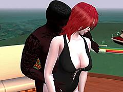 Bad Girl Gets Tamed on Beach with Cunilingus and Blowjob