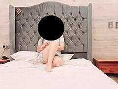 Casting a Latina While Her Boyfriend Leaves with Friends