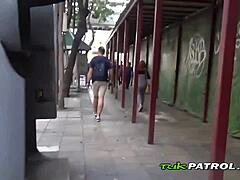 Blonde Asian Tourist Hints At Deep Oral Adventure In Full Storyline Movie