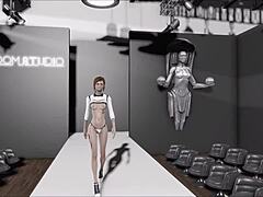 Surrealist fashion in fallout 4 anime style