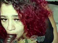 Watch me suck this big black dildo in florida?