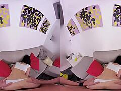 Stop and suck my cock, you horny slut in lingerie