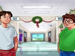 Summertime Saga: Girlfriend's Tattoo Blowjob With Friend