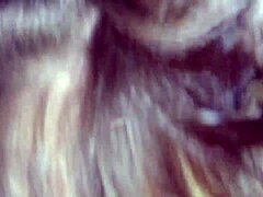 My horny wife Liz dominates after bar night, handling fat cock with sloppy skills