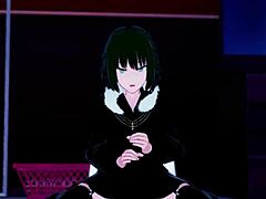 i'm hot fubuki guiding you through masturbation in one punch man