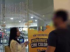 Hot Colombian Babe Mila Garcia Drips My Cum Over Her Big Tits in Rough Reality Scene