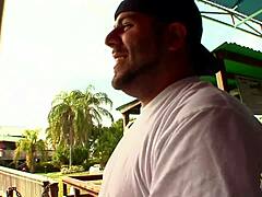 I met this sexy brunette on the golf course and fucked her tight pussy so good