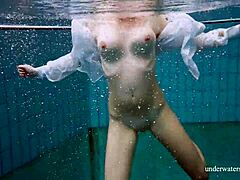 damn, lola’s big tits underwater nude... so hot!