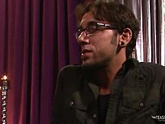 Brynn Jay，哇，那乱糟糟的口交你的大鸡巴，吃掉精液！