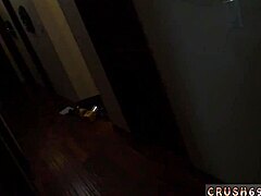 Real amateur step dad plays with teen