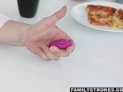 Pranking Lilly Hall's tight pussy with hardcore action