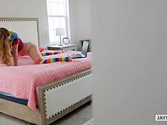 Jay's POV - Little 18+ Teen Sister Lana Sharapova Caught Being A Slut