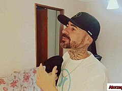 naughty seamstress seduced by client's hard cock outdoors