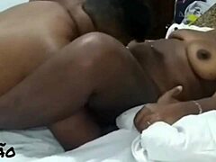 Intense Pounding in Ebony Pussy and Cum in Mouth